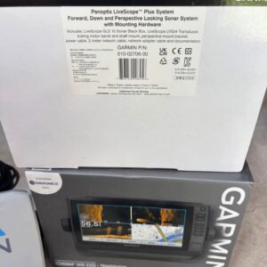 Alternative view of Used Garmin Livescope with LVS34 Transducer