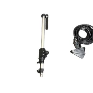 Alternative view of Used Garmin LVS32, GLS10, Transducer, and Summit Pole with Perspective Mount